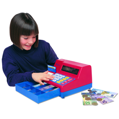Learning Toy Ages 3 Pretend and Play Teaching Cash Register w Canadian Currency
