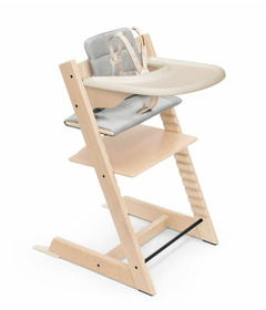 Stokke Tripp Trapp High Chair Natural with Vanilla White Tray