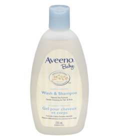 image of Aveeno Baby Wash and Shampoo with sku:2538