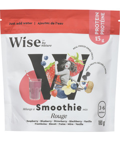 Wise by Nature Protein Smoothie Mix Rouge