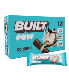 Built Bar Puffs Protein Bars Coconut Marshmallow