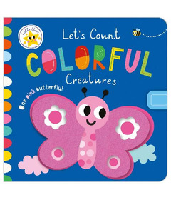 Make Believe Ideas Let's Count Colourful Creatures Cloth Book