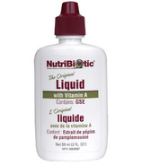 Nutribiotic Concentré liquide d'extrait de pépins de pamplemousse avec vitamine A