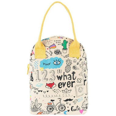 Fluf Zippered Lunch Whatever Fluf Zippered Lunch Whatever