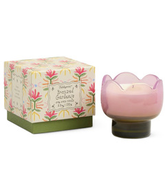 Paddywax Tulip Glass Candle Bronzed Gardenia