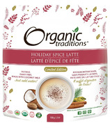 Latte aux épices de vacances édition limitée de Organic Traditions