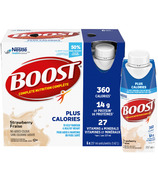 Boost PLUS Calories Formulé Boisson diététique liquide Fraise