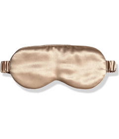 HoneyLux Organic Silk Sleep Mask Champagne