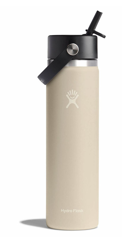 Buy Hydro Flask Wide Mouth with Flex Straw Cap Oat at