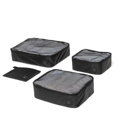 Herschel Supply Kyoto Packing Cubes Black Tonal