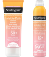 Neutrogena Invisible Daily Defense Broad Spectrum Sunscreen SPF 50+ Bundle 