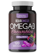 AquaOmega High DHA Chewables Grape