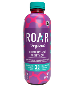 ROAR Organic Blueberry Acai Organic Electrolyte Infusion