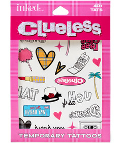 Inked by Dani Temporary Tattoos Clueless: As If Pack