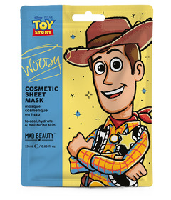 Mad Beauty Cosmetic Fask Mask Woody Toy Story