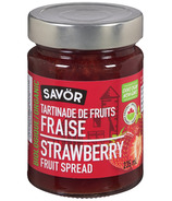 Savor Organic Strawberry Fruit Spread