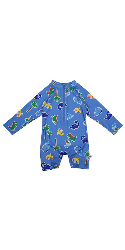 ZOOCCHINI Rashguard One Piece Printed Swimsuit Dino