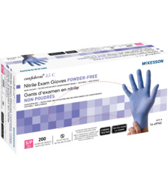 McKesson Confiderm 3.5C Nitrile Exam Gloves Small