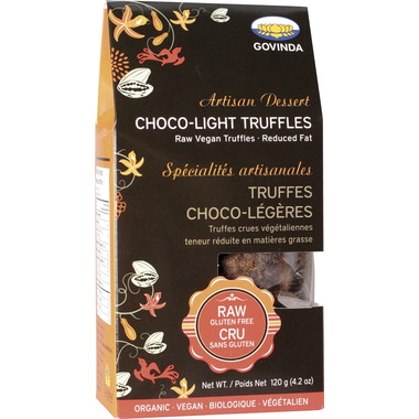 Govinda Artisan Dessert Choco-Light Truffles Govinda Artisan Dessert Choco-Light Truffles