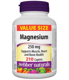 Webber Naturals Magnesium 250mg