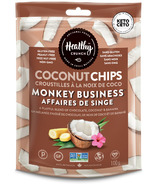 Healthy Crunch croustilles à la noix de coco affaires de singe