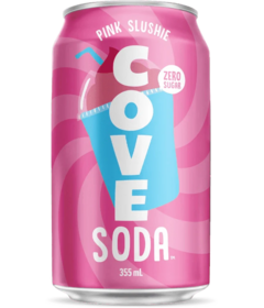 Cove Gut Healthy Soda Pink Slushie