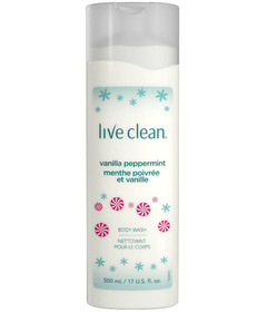 Live Clean Body Wash Vanilla Peppermint