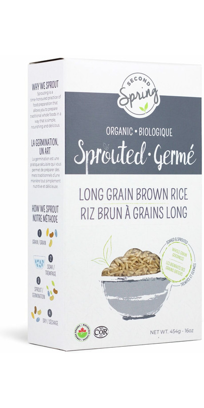 Buy Second Spring Organic Sprouted Long Grain Brown Rice at Well.ca ...