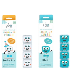 Glo Pals Light Up Cubes Party Pal and Blair Bundle