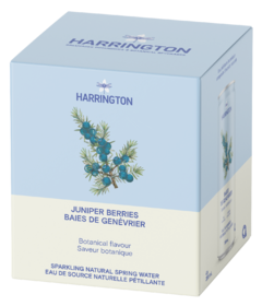 Harrington Sparkling Natural Spring Water Juniper Berries