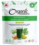 Organic Traditions Supergreens Pear