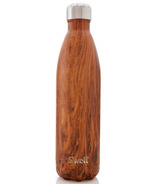 S'well Teakwood Stainless Steel Water Bottle Wood Collection