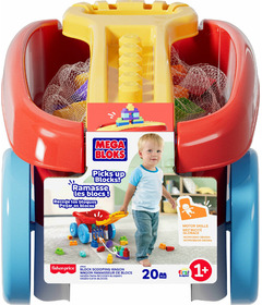 Fisher-Price Mega Bloks Block Scooping Wagon