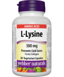 Webber Naturals L-Lysine Capsules