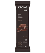 Barre protéinée Brownie de Kronobar Nutrition