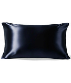 HoneyLux Premium Organic Silk Pillowcase Black