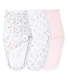 Aden + Anais Easy Swaddle Wraps Cotton Pack Fariry Tale Flowers