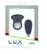 Lux Active Circuit 3 Vibrating Ring with Remore Control Grey