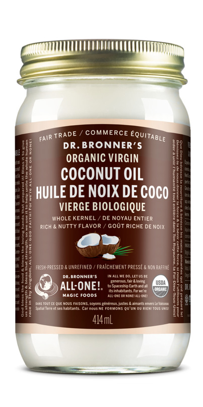 Buy Dr. Bronner s Organic Whole Kernel Virgin Coconut Oil at Well Free Shipping 35 in Canada
