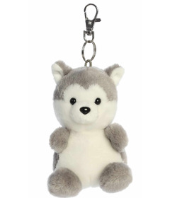 Aurora Palm Pals Clip-On Busky Husky 