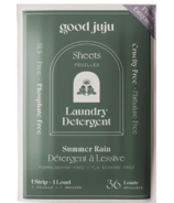 Good Juju Laundry Detergent Sheets Summer Rain