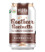 Wild Tea Kombucha Root Beer with Ginger