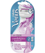 Gillette Venus Comfortglide Olay Sugarberry Women's Razor Handle 2 Refills