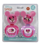 Danawares Minnie Mouse Pacifiers with Clips