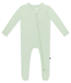 Kyte BABY Zippered Footie Basil