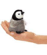 Folkmanis Baby Emperor Penguin Finger Puppet