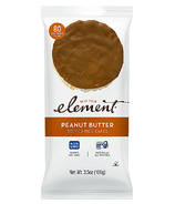 Element Snacks Topped Rice Cakes Peanut Butter 