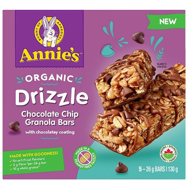 Buy Annie's Organic Drizzle Chocolate Chip Granola Bars at Well.ca ...