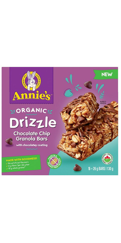Buy Annie's Organic Drizzle Chocolate Chip Granola Bars at Well.ca ...