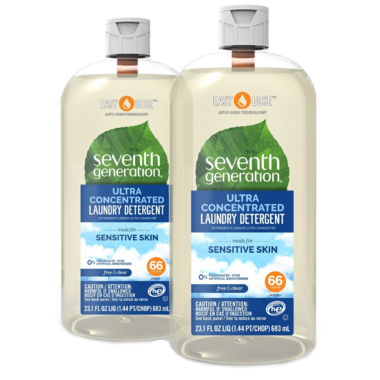 Seventh Generation Easy Dose Laundry Detergent Concentrated Free & Clear Seventh Generation Easy Dose Laundry Detergent Concentrated Free & Clear